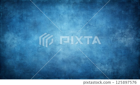Dark Blue textured background vintage grunge style 125897576