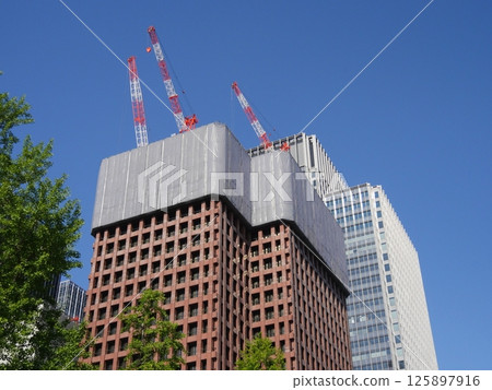 Demolition of the Tokio Marine & Nichido Building is underway Demolition of the Tokio Marine & Nichido Building is underway 125897916