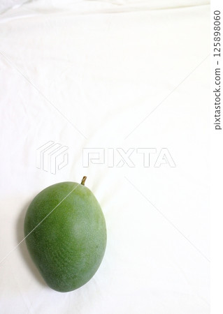 Mango on white background Mango on white background 125898060