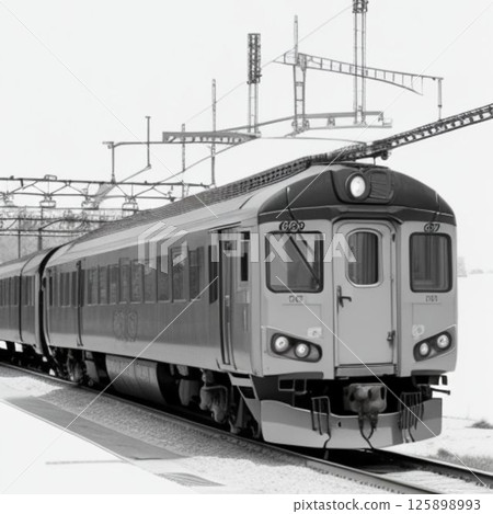 A nostalgic train 125898993