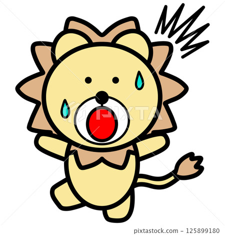 Surprised Lion 125899180