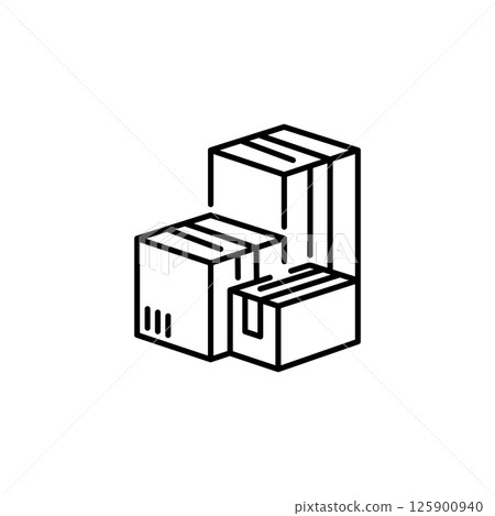 Boxes Icon Boxes Icon 125900940