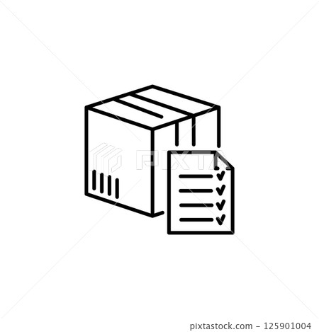 Package Checklist Icon Package Checklist Icon 125901004