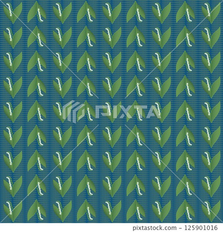 Lily of the valley wallpaper illustration 125901016