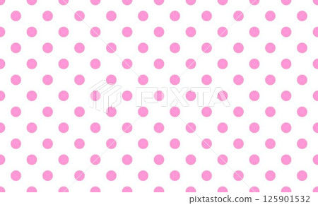 Dots/Pink 125901532