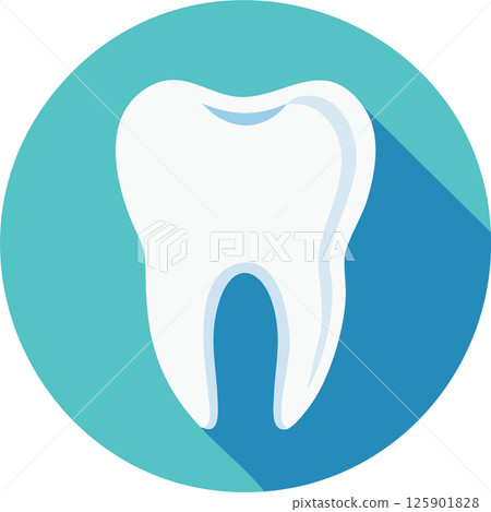 牙的例證 125901828