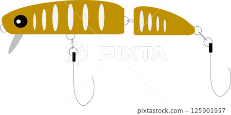 誘餌的插圖 125901957