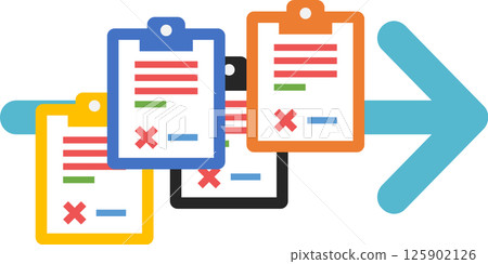 Illustration of outsourcing work Illustration of outsourcing work 125902126