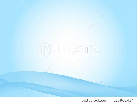 Wave background design_blue 125902434