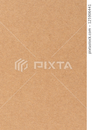 Blank brown paper sheet used for various creative projects and crafts 125906441