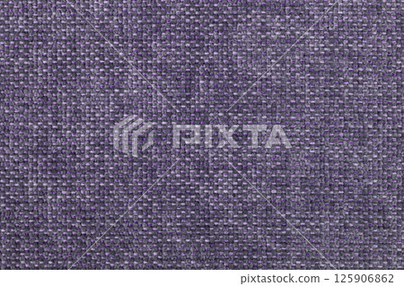 Purple, violet texture of factory fabric for sewing clothes, furniture 125906862