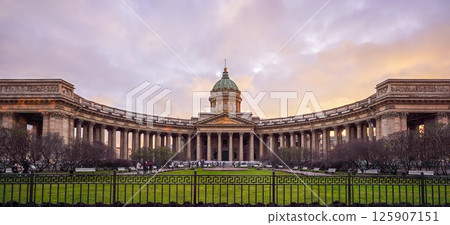 Russia St. Petersburg October 2024 Kazan Cathedral 125907151