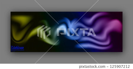 Colorful gradient background. Layout for the cover, banner, poster. Template for interior paintings, decorations and creative design. Color blur 125907212