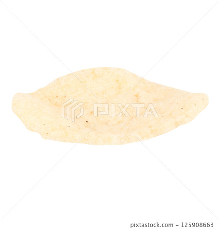 Shrimp crackers isolated on white background Shrimp crackers isolated on white background 125908663