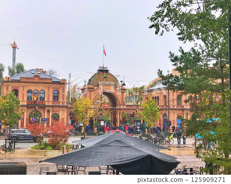 Tivoli in Copenhagen, Denmark Tivoli in Copenhagen, Denmark 125909271