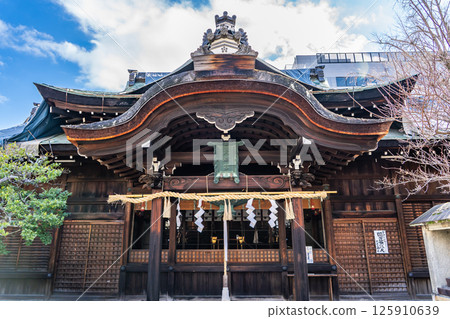 京都、菅大神天滿宮參拜殿、菅原道真故居（小梅殿）、下京區菅大神町 125910639
