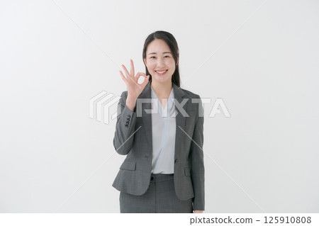Woman in a suit Woman in a suit 125910808