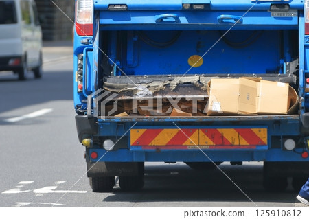 垃圾車（垃圾車）圖片 125910812