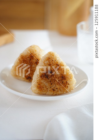 Grilled rice ball 125911188