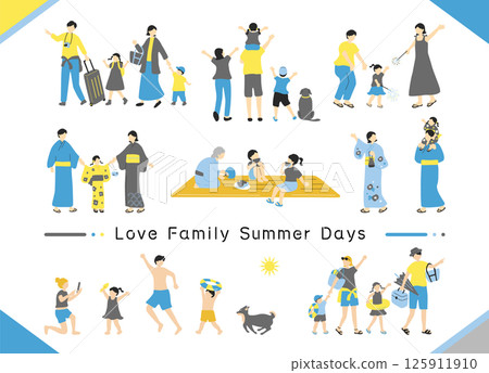 Summer memories with family Summer memories with family 125911910