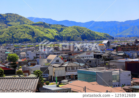 Kaminoyama Castle, a famous castle in Ushu 125912689