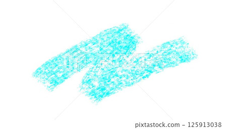 淡藍色蠟筆觸感 125913038