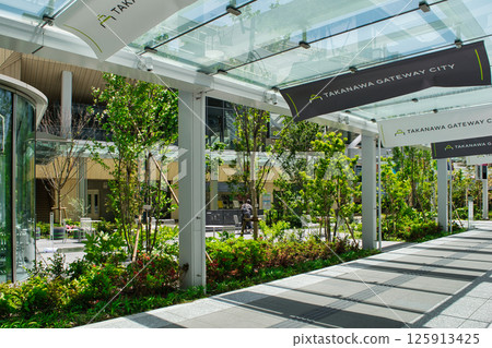 Takanawa Gateway City, Minato-ku, Tokyo Takanawa Gateway Station North Exit Ticket Gate and Multipurpose Space 125913425