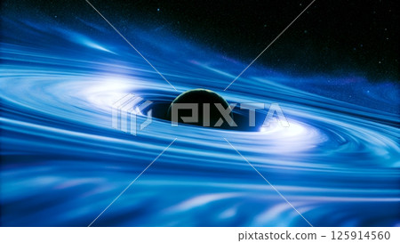 Gravitational Warp in Universe 125914560