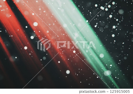 Festive Red and Green Bokeh with Grainy Texture Festive Red and Green Bokeh with Grainy Texture 125915005