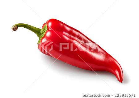 Peppers. A pair of bell peppers with a transparent background. 125915571