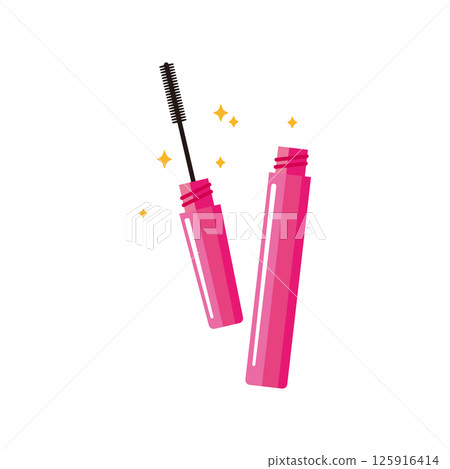 Illustration of mascara Illustration of mascara 125916414