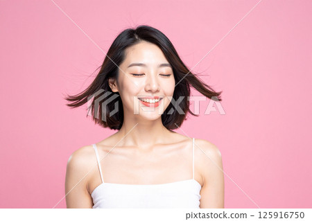 日本年輕女性的美女肖像（AI模型） 125916750