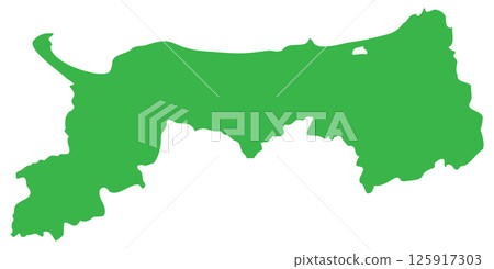 Tottori Prefecture Map 125917303