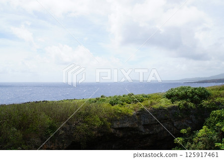 塞班島：從青之洞窟展望台眺望 125917461