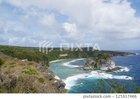 塞班島鳥島觀景台的景色 塞班島鳥島觀景台的景色 125917466