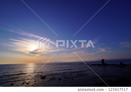 Shimabara Peninsula West Coast: Futago Rocks 125917517