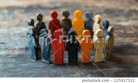 Group of multiethnic business professionals engaging in dynamic workplace leadership discussion Group of multiethnic business professionals engaging in dynamic workplace leadership discussion 125917522