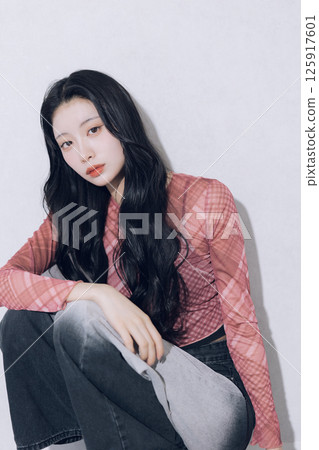 短髮髮型圖片女 125917601