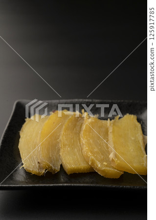 Handmade dried sweet potato 125917785