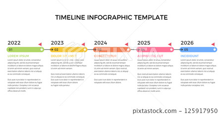 Timeline Infographic Template Timeline Infographic Template 125917950