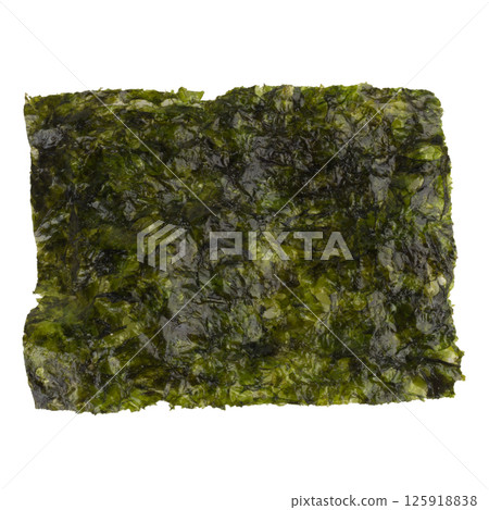 seaweed isolated on white background seaweed isolated on white background 125918838