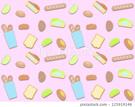 麵包無縫圖案（帶陰影）A-2' 125919146