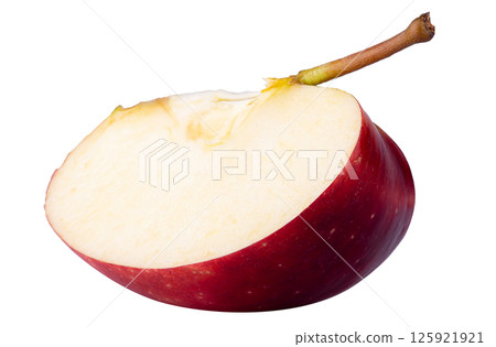 Fresh Red Apple fruit isolated on a white background Fresh Red Apple fruit isolated on a white background 125921921