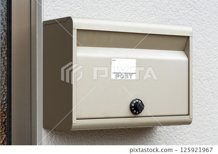 日本房屋裡的舊信箱 125921967