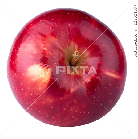 Fresh Red Apple fruit isolated on a white background 125921977