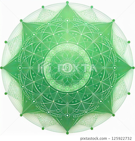 Mandala illustration 125922732