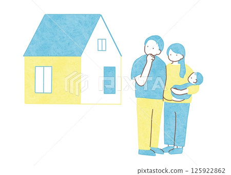 A young couple considering a home 125922862