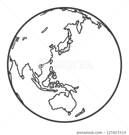 地球(亞洲、大洋洲、太平洋) 地球(亞洲、大洋洲、太平洋) 125923314