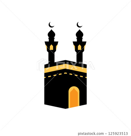 Kaaba icon Kaaba icon 125923513