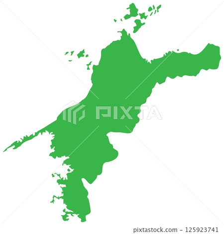 Ehime prefecture map Ehime prefecture map 125923741